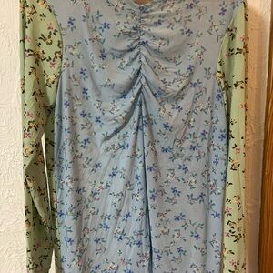 Floral Long Sleeve Dress